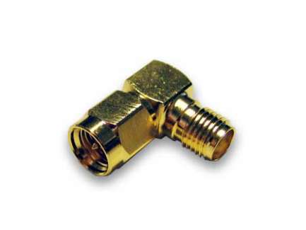 Johnson Components 142-0901-941 Right angle SMA male to SMA female coaxial adapter