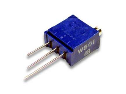 Copal CT-9W50Ω(500) Multi turn trimmer resistor
