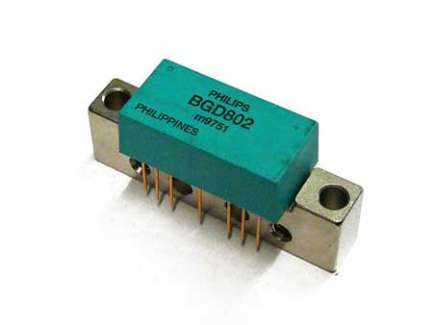 Philips BGD802 Wide band power amplifier module, 40 - 860 MHz 