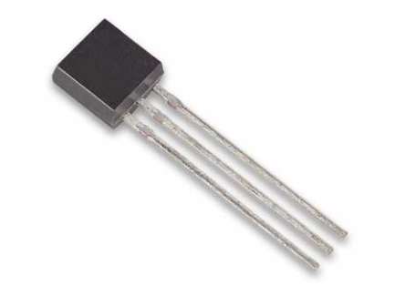 Telefunken BB304 BLUE Common cathode pair varicap diode, 30V, 100mA, 47.5pF max, TO-92