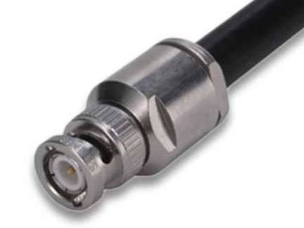 Huber+Suhner 11_BNC-50-7-1/133 Clamp BNC male connector for RG213/RG214
