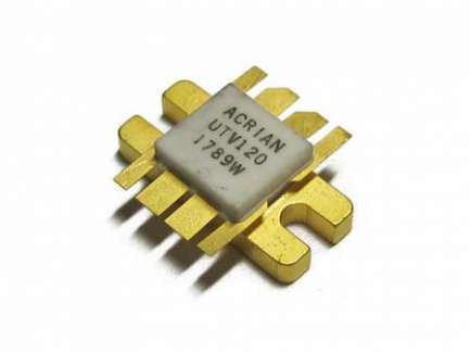 Acrian UTV-120 NPN linear RF power transistor