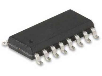 Fujitsu MB1501PF CMOS PLL synthesizer integrated circuit, up to 1.1 GHz, SMD FPT-16P-M06