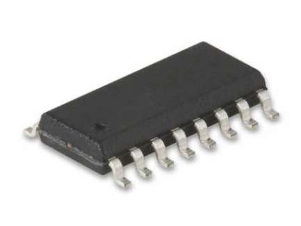Motorola MC145166DW CMOS Dual PLL synthesizer integrated circuit, up to 60 MHz, SMD 16-lead SOG