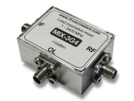  RF coaxial mixer, SMA female connectors