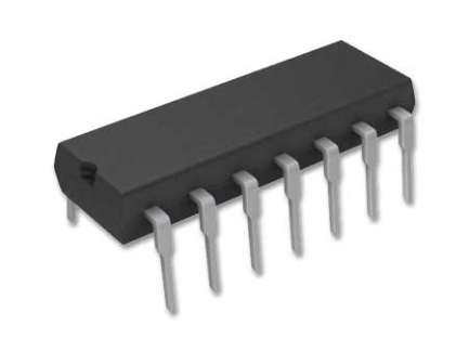 Siemens TBA120S FM IF amplifierand and demodulator integrated circuit, supply voltage 6 to 18V, 14-lead DIL package