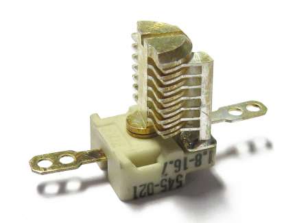 Erie 545-021 1.8 - 16.7 pF air variable capacitor