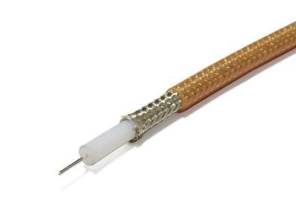 QAXIAL RG302/U Coaxial cable RG302/U, 75Ω, PTFE, 5.1mm