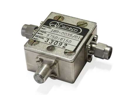Forem 189-0039/01L Coaxial isolator 5.7 - 6.4 GHz, 20 W