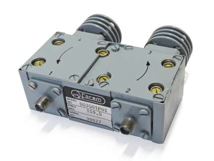 Forem D02Q01P02 Double coaxial isolator 156 - 166 MHz, 50 W