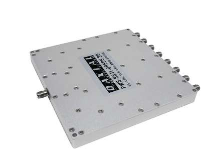 QAXIAL PWS-8S11-0R506-30 Divisore di potenza coassiale a 8 vie, 0.5 - 6 GHz, 30W