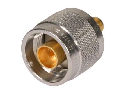 Huber+Suhner 33_N-SMA-50-1/113_UE N male to SMA female coaxial adapter
