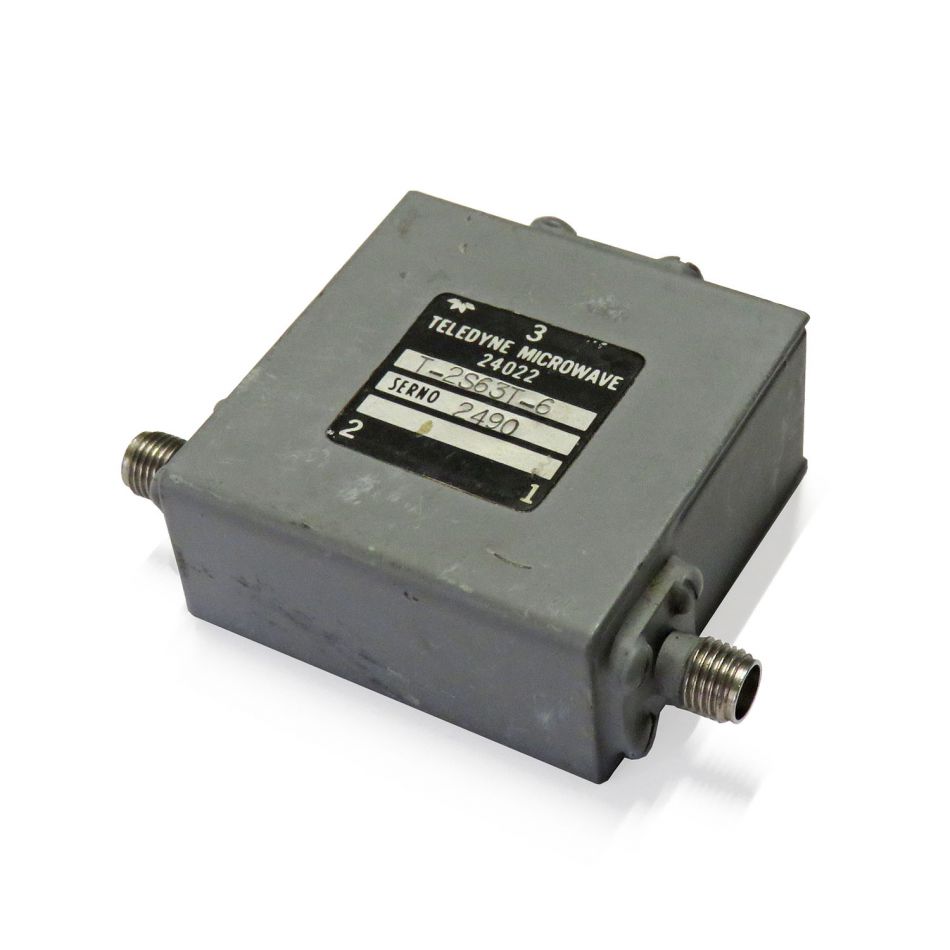 Details about   Teledyne Microwave T-2S64T-2 Isolator 