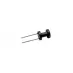   Supporto in ferrite a due pin, µi = 400