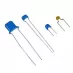   Leaded ceramic capacitor, Z5U, 220nF, 25V, ±20%