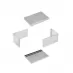 Welco Plus TSMB30-3737 Tin plated sheet metal box for electronic, 37 x 37 mm, H 30 mm