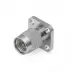 QAXIAL 2.92M14-4H-01 4-hole flange field replaceable 2.92mm male coaxial connector, for 0.38mm pin
