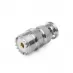 QAXIAL BNC-UHF42-01 BNC male to UHF female (SO239) coaxial adapter