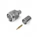 QAXIAL N02-07-01 Connettore coassiale N maschio a crimpare per RG213 / RG8 / RG225