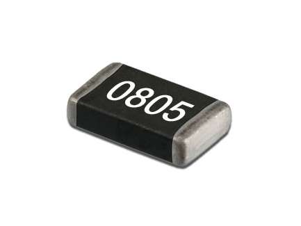 Samsung RC2012J2R2CS SMD resistor, 2.2Ω, ±5%, 0.125W, 0805