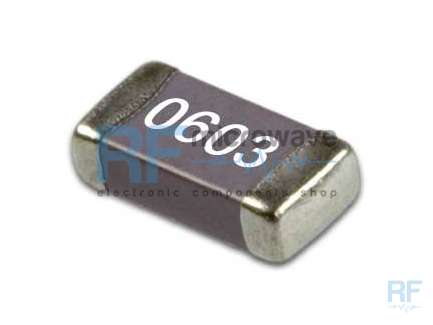 muRata GRM39C0G100D50 SMD multilayer ceramic capacitor