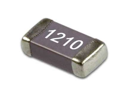 KYOCERA CM32X7R105K25AT Wide band SMD ceramic capacitor, 1 µF, 9 kHz - 12.4 GHz