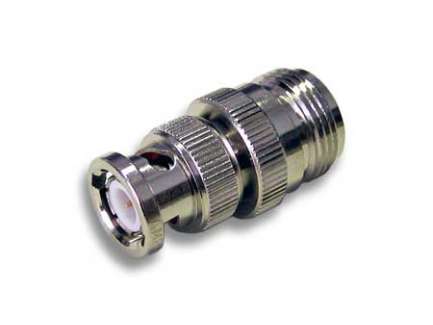 Amphenol RF NF-BM-NT3G-50 BNC male to N female coaxial adapter