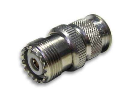 Huber+Suhner 33_TNC-UHF-0-1 TNC male to UHF female (SO239) coaxial adapter