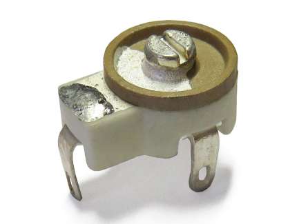   Variable capacitor / trimmer, 5 - 28 pF, 400V
