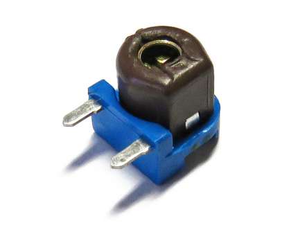 muRata TZ03P600YR169 Variable capacitor / trimmer, 9.8 - 60 pF, 100V