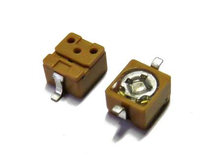 muRata TZBX4Z030BE110T00 Variable capacitor / trimmer, 1.4 - 3 pF, 100V