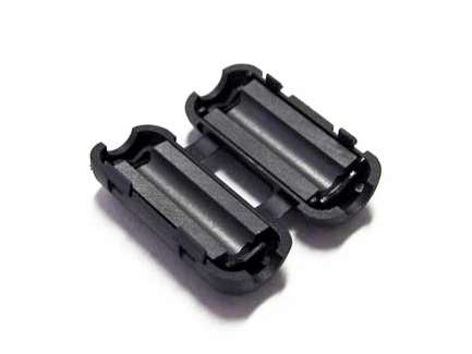 Laird 28A0392-0A2 EMI filtering ferrite core with clip for 4 mm round cables