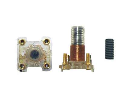   Bobina RF variabile, senza pin, 2.1 - 2.6µH, 9mm