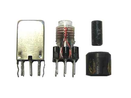   Tunable RF coil, 500 - 850nH, 7.5mm