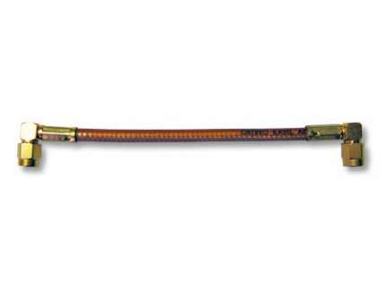   Cable assembly, 2x SMA right angle male, RG142, 12 cm