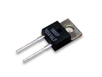 EBG Resistors MXP35-100R-F Non-inductive resistor, 100Ω (1%), 35W