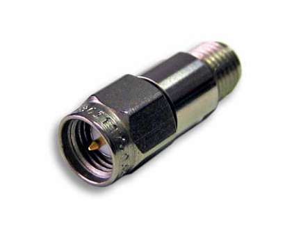 Radiall R413611000 SMA coaxial attenuator 5.5 dB, 2 W, 18 GHz