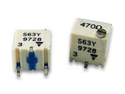 Vishay TS63Y501K Multi turn SMD trimmer resistor