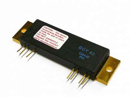 Philips BGY43 VHF power amplifier module