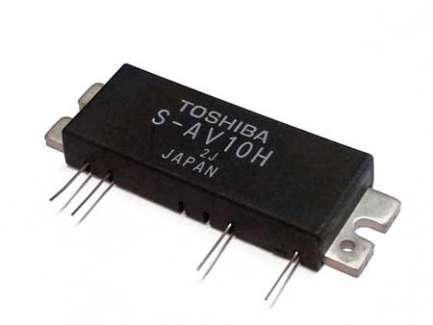 TOSHIBA S-AV10H VHF power amplifier module