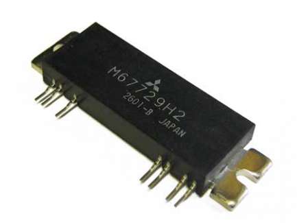 MITSUBISHI M67729H2 UHF power amplifier module