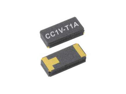 Micro Crystal CC1V-T1A-1.000MHZ Risuonatore diapason a cristalli, 1 MHz, SMD