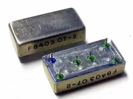 Mini-Circuits GRA-1 RF mixer, 5 - 500 MHz, 7 dBm, plug-in