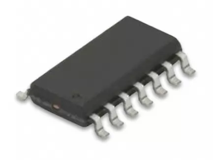 Siemens TBB206G CMOS PLL synthesizer integrated circuit, 0.1 - 90 MHz, SMD P-DSO-14-1