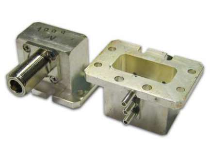   Waveguide to coaxial adapter