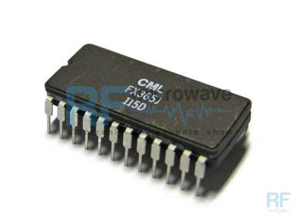 CML FX365J CMOS LSI CTCSS encoder/decoder integrated circuit, 24-lead cerdip DIL package