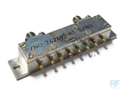   Filtro passa banda a banda larga  7 - 14 GHz, SMA femmina