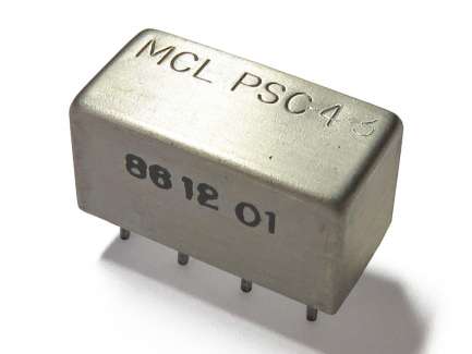 Mini-Circuits PSC-4-3 4-way power splitter/combiner, 0.25 - 250 MHz, 1W