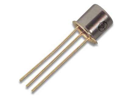 National Semiconductor 2N2484 Bipolar NPN RF transistor, TO-18