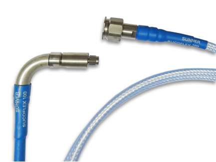 Huber+Suhner SF106/11N/16SMA/2300 Cable assembly, N male/SMA right angle male, SUCOFLEX_106, 2.3 m